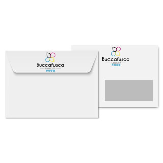 500 Buste bianche non finestrate