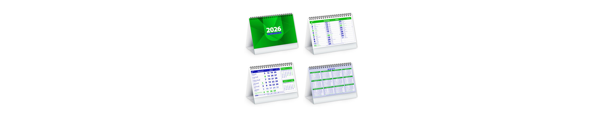 Calendari da tavolo
